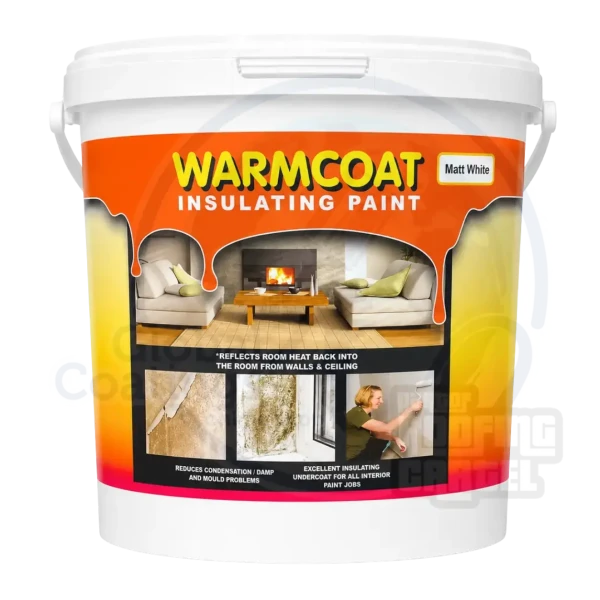 Warmcoat Insulating Paint White Matt 5L