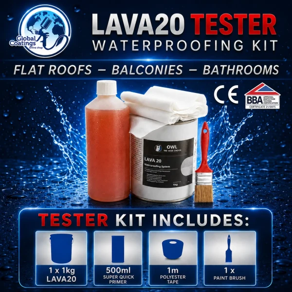 Owl LAVA 20 Waterproofing -Small Patch Repair Kit
